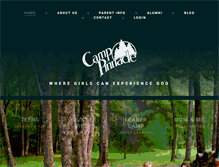 Tablet Screenshot of camppinnacle.net